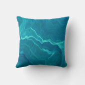 シーグリーンゲート大理石アブストラクション クッション (裏面)