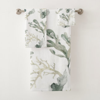 シーグリーンズパターン バスタオルセット