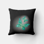 シーグリーンバタフライヴェイルアメリカンMoJo クッション (裏面)