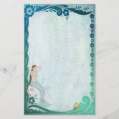 シーグリーンファンタジー 便箋 (正面)