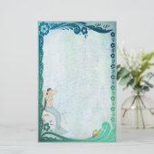 シーグリーンファンタジー 便箋 (スタンド正面)