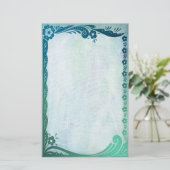 シーグリーンファンタジー 便箋 (スタンド正面)