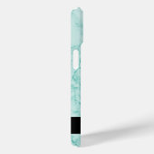 シーグリーンポリッシュ大理石名入り Case-Mate iPhoneケース (裏面 / 右)