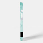 シーグリーンポリッシュ大理石名入り Case-Mate iPhoneケース (裏面 / 左)