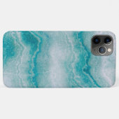 シーグリーン大理石テクスチャ Case-Mate iPhoneケース (裏面(横))