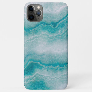 シーグリーン大理石テクスチャ iPhone 11 PRO MAXケース
