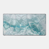 シーグリーン大理石蝶 デスクマット (正面)