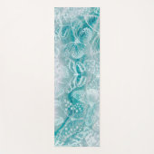 シーグリーン大理石蝶 ヨガマット (正面)