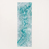 シーグリーン大理石蝶 ヨガマット (裏面)