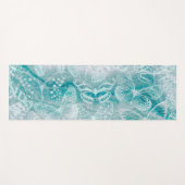 シーグリーン大理石蝶 ヨガマット (正面(横))