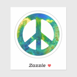 シーグリーン平和サイン シール