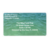 シーグリーン海ウォーター2住所 シール (正面)