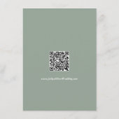 シーグリーン結婚詳細 エンクロージャーカード (裏面)