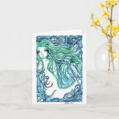 シーグリーン カード (黄色い花)