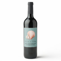 シーグリーン シェル付き 「私たちの結婚式の日」