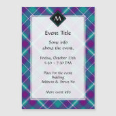 シーグリーン、パープル、ブルータータンチェック (正面)