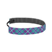 シーグリーン、パープル、ブルータータンチェック アスレチックヘッドバンド (左)