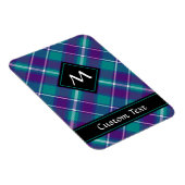 シーグリーン、パープル、ブルータータンチェック マグネット (右側)