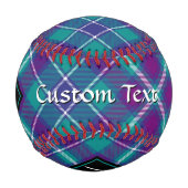 シーグリーン、パープル、ブルータータンチェック 野球ボール (裏面)