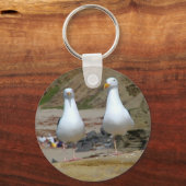 シーグルオンオーシャンズビーチ キーホルダー (正面)