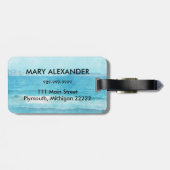 シーグルオンビーチラゲージタグ ラゲッジタグ (裏面横)