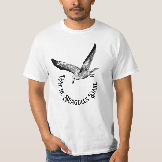 シーグルスがTシャツを着る場所 Tシャツ (正面)