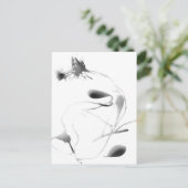 シーグルスとラベンダーシアノプリン ポストカード (スタンド正面)