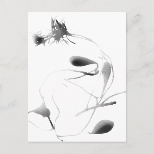 シーグルスとラベンダーシアノプリン ポストカード (正面)