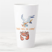 シーグルスは私をクラビーラテマグ カフェラテマグ (正面)