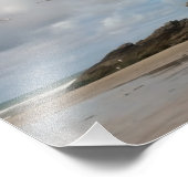 シーグルスアットポーツビーチニューキーコーンウォール フォトプリント            (角)