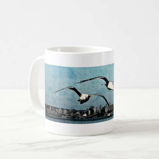 シーグルスオーバーシアトルマグ コーヒーマグカップ (正面左)