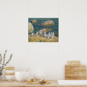 シーグルス， 1910 ポスター (キッチン)