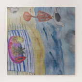 シーグルズオンザジグソービーチパズル ジグソーパズル (横)