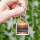 シーグルズバイザサンセット海 キーホルダー (手)