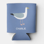 シーグルパーソナライズされたルおもしろい 缶クーラー (正面)