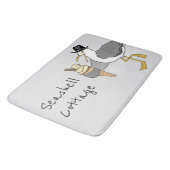 シーグルパーソナライズされたルイラストレーション バスマット (アングル)