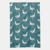 シーグル航海のス キッチンタオル (縦)