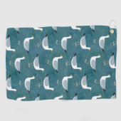 シーグル航海のス ゴルフタオル (横)