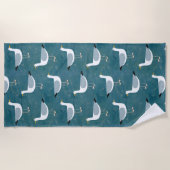 シーグル航海のス ビーチタオル (正面)