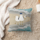 シーグル間抜けル装飾用クッション クッション (ブランケット)