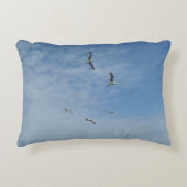 シーグル飛んでいるル装飾用クッション アクセントクッション (正面)
