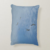 シーグル飛んでいるル装飾用クッション アクセントクッション (裏面(縦))