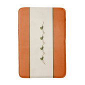 シーグレープストライプ開花 – シエナ –  バスマット (正面縦)