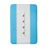 シーグレープストライプ開花 – ラグーン –  バスマット (正面縦)