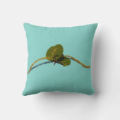 シーグレープ開花 – 湾装飾用クッション クッション (裏面)