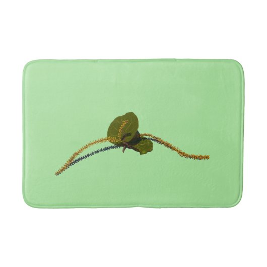 シーグレープ開花-鍵ライムバスマット バスマット (正面)