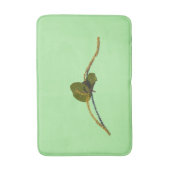 シーグレープ開花-鍵ライムバスマット バスマット (正面縦)