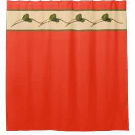 シーグレープ開花- BonFireシャワーカーテン シャワーカーテン