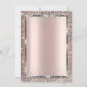 シーケンズフレームバルーンバラ金ゴールド削除 招待状 (裏面)