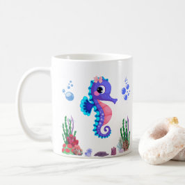 シーコーよくはしゃぐヒマグの下のシーホレス コーヒーマグカップ